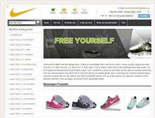 Tablet Screenshot of nikefreerunsalg-no.com